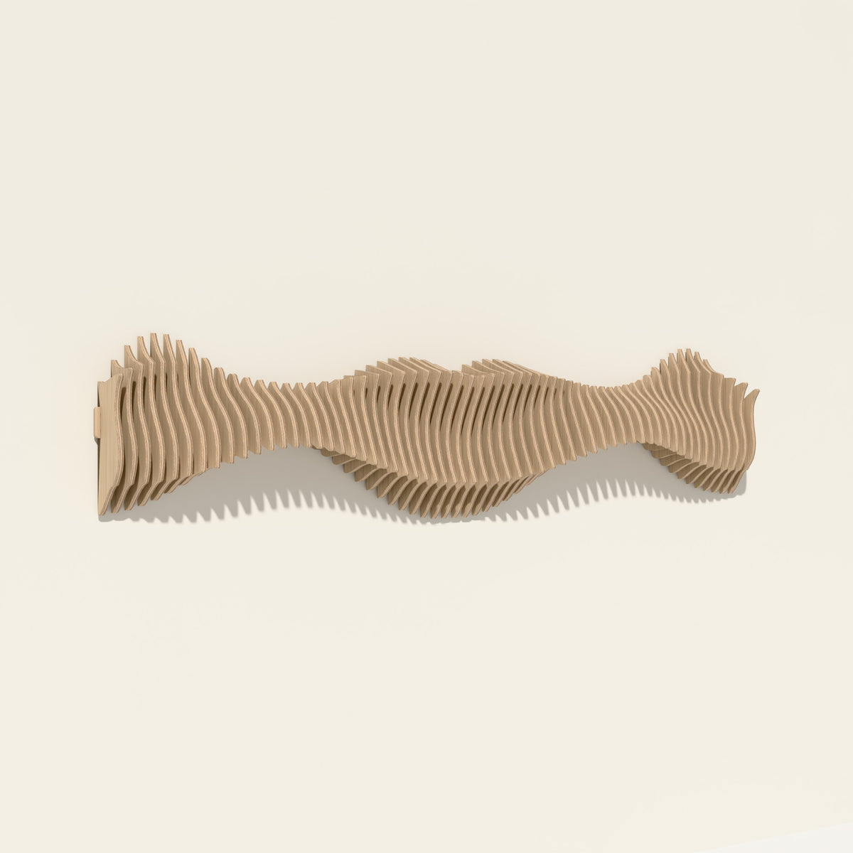 Anomaly II in natural birch seen from the side, showing its depth