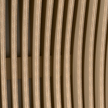 Detail of the Eclipse ribs and layered birch edges