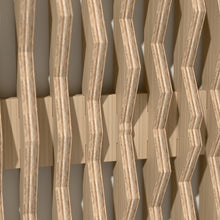 Detail of the Equinox ribs and layered birch edges