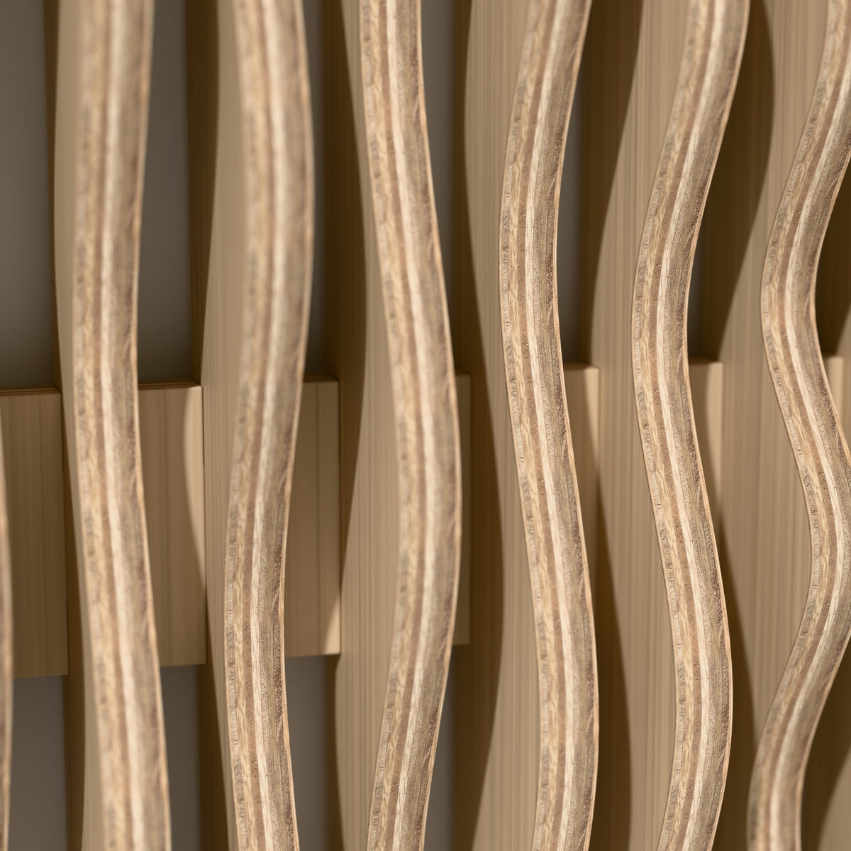 Detail of the Orbit ribs and layered birch edges