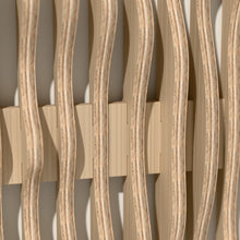 Detail of the Resonance ribs and layered birch edges